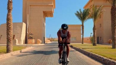 Segmento ciclista del IRONMAN 70.3 Egipto