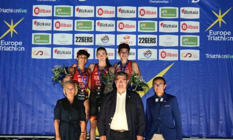 España, 3 oros para estrenar el medallero en el Europeo de Triatlón Multideporte